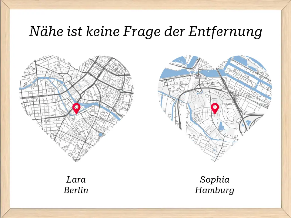 Mehrfach Stadtkarte