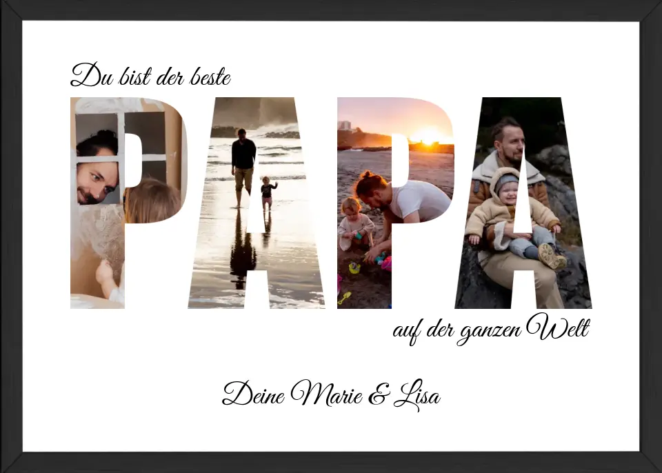 Papa - Fotoposter