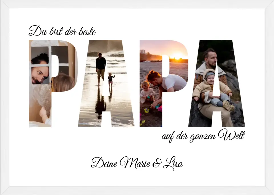 Papa - Fotoposter