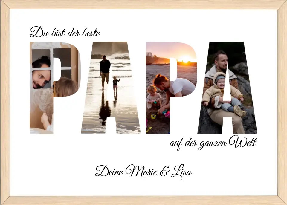 Papa - Fotoposter