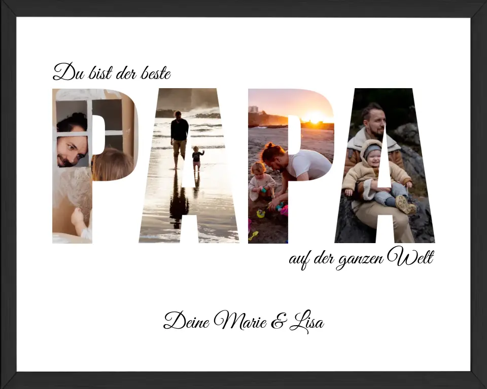 Papa - Fotoposter