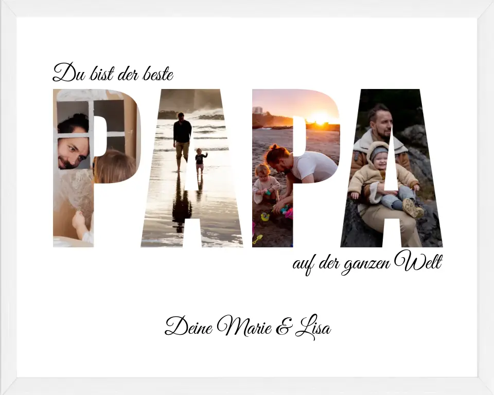 Papa - Fotoposter