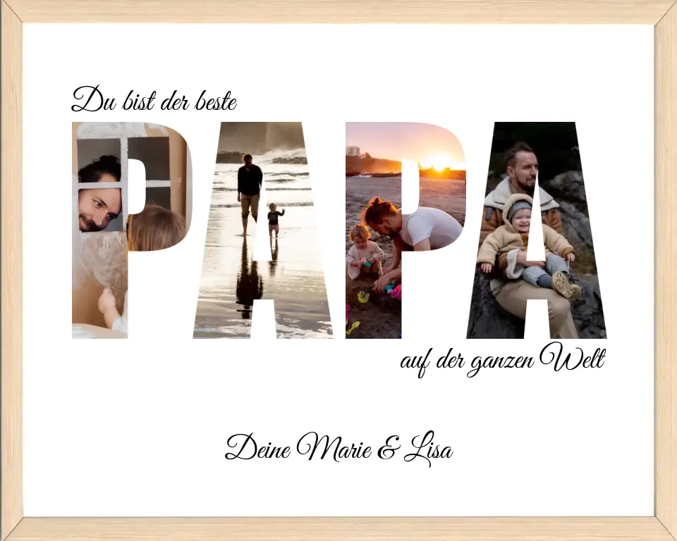 Papa - Fotoposter