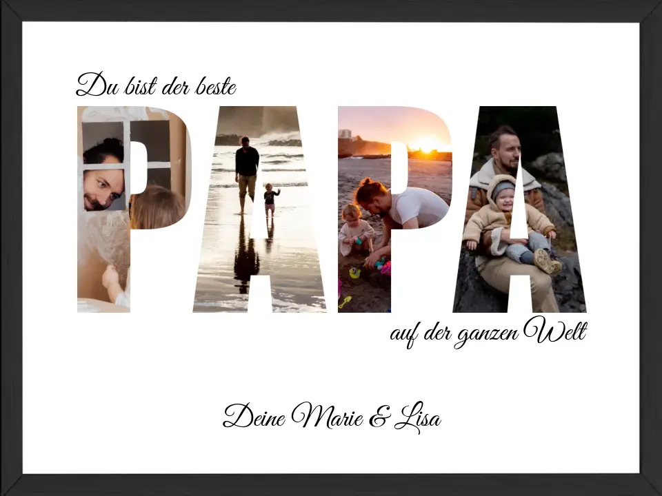 Papa - Fotoposter