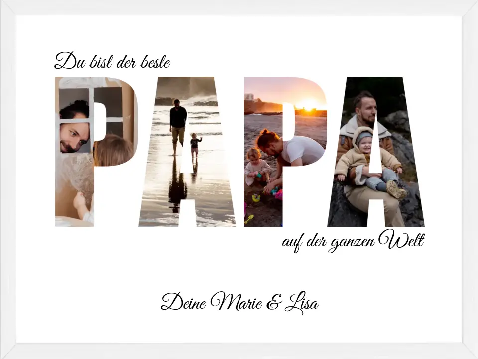 Papa - Fotoposter