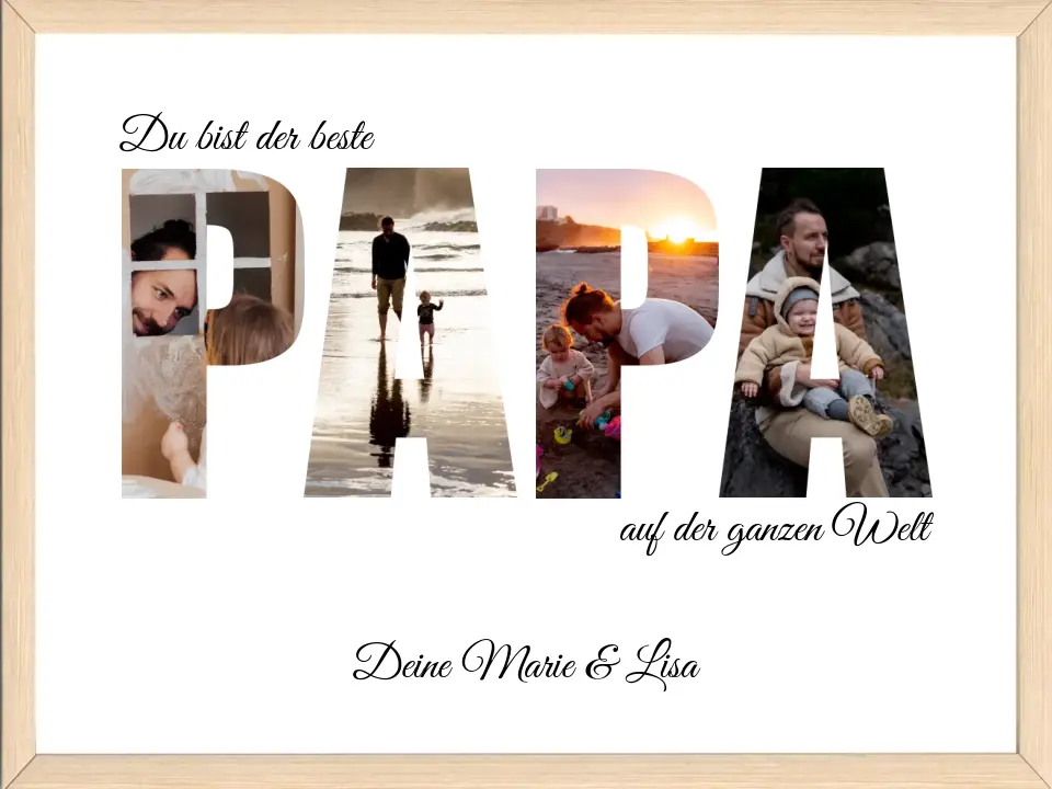 Papa - Fotoposter