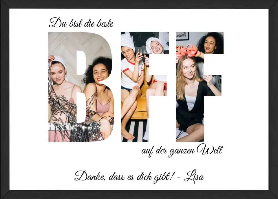 BFF - Fotoposter