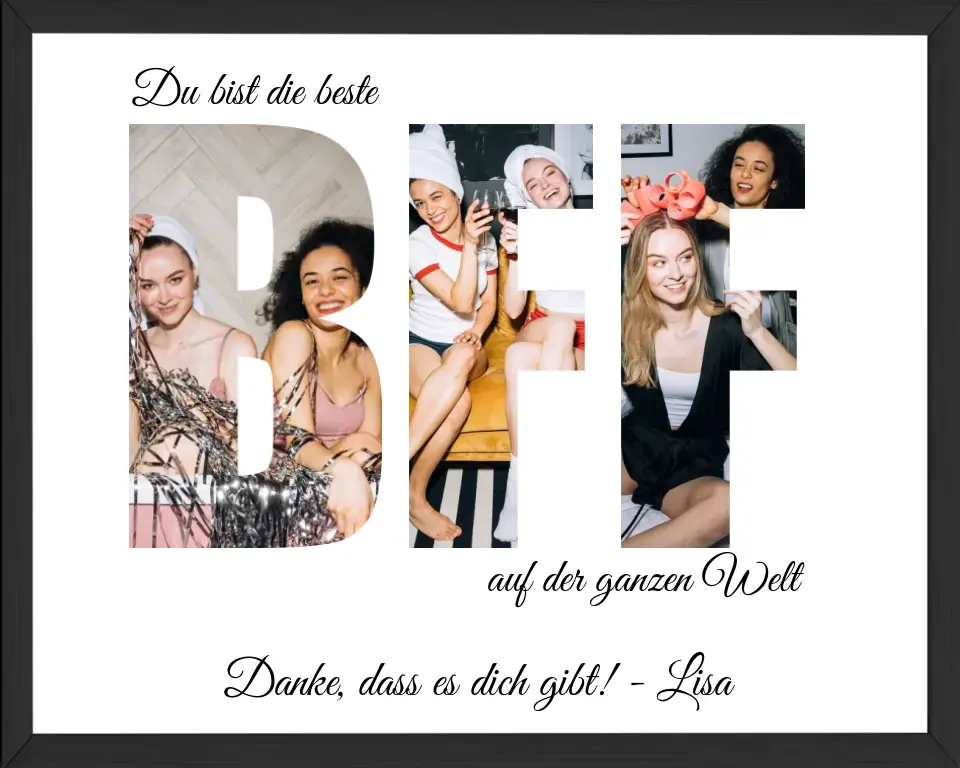 BFF - Fotoposter