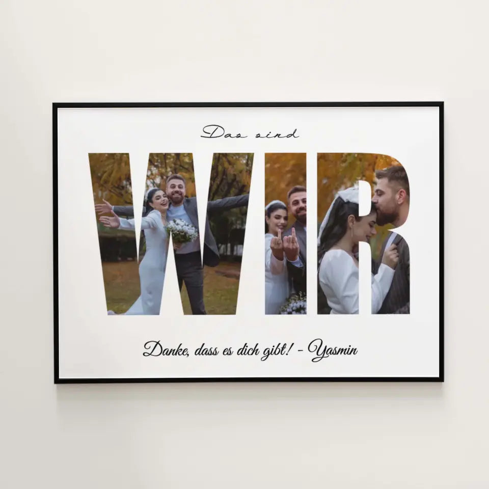 WIR - Fotoposter