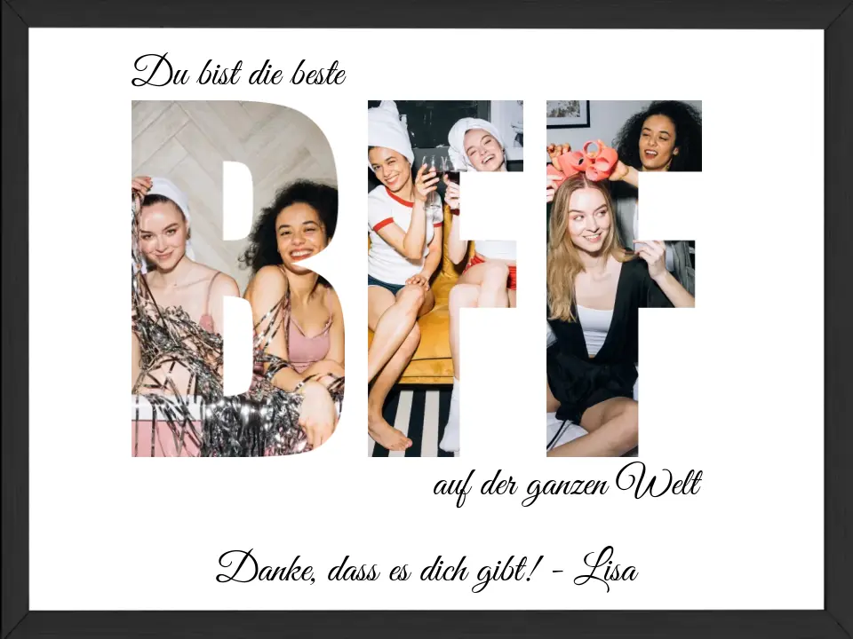 BFF - Fotoposter