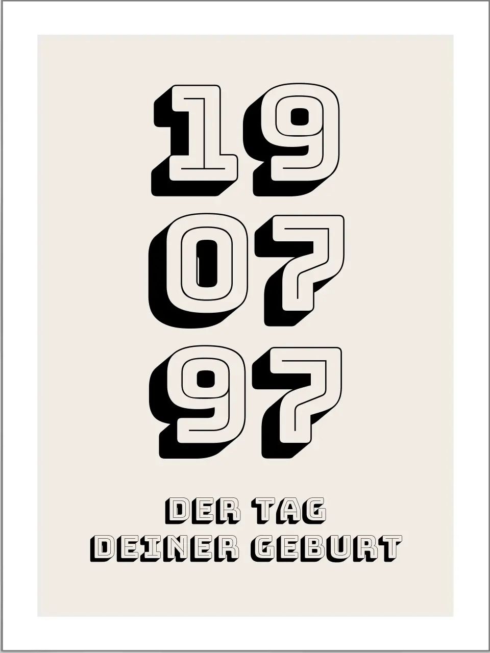 Datum Poster