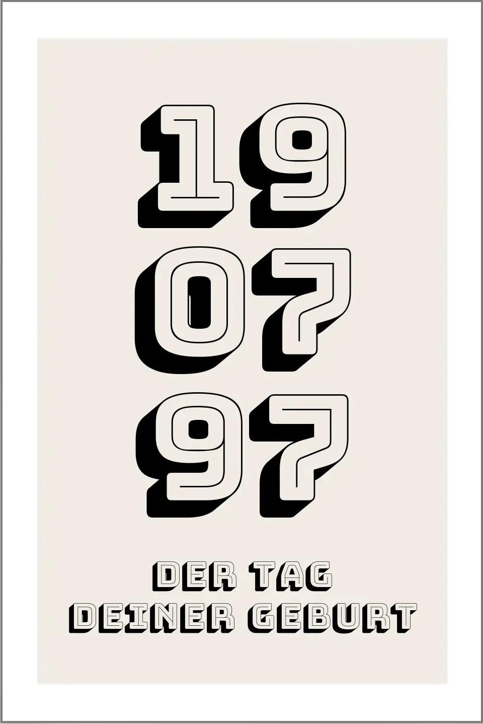 Datum Poster