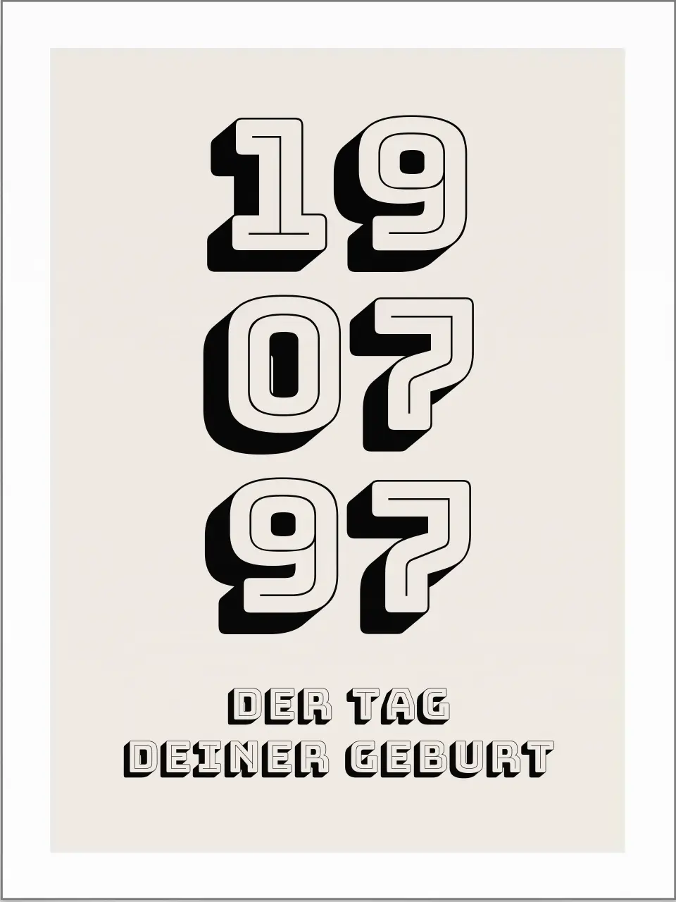 Datum Poster