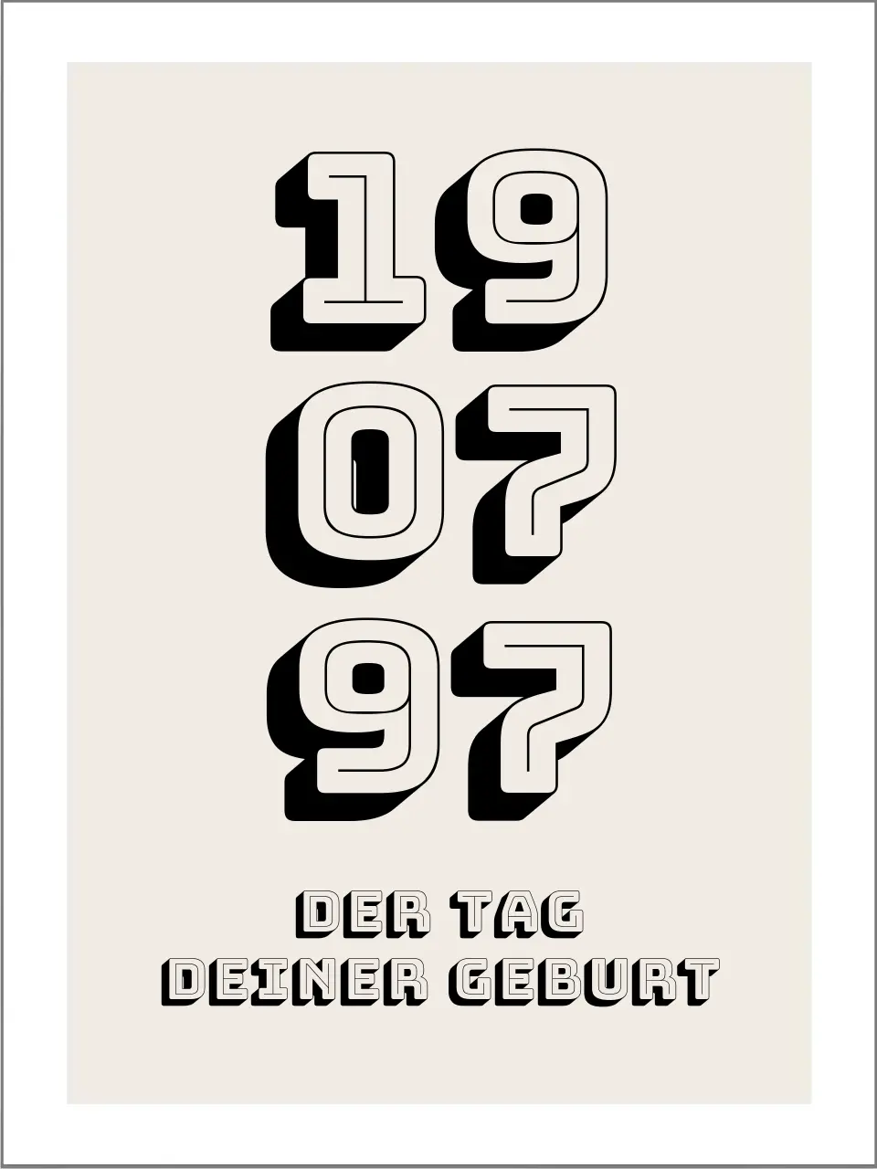 Datum Poster