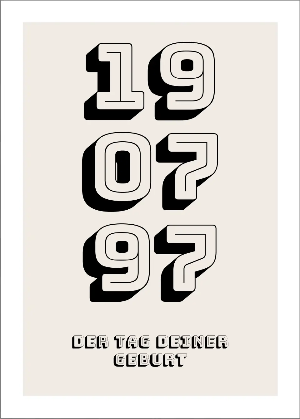 Datum Poster