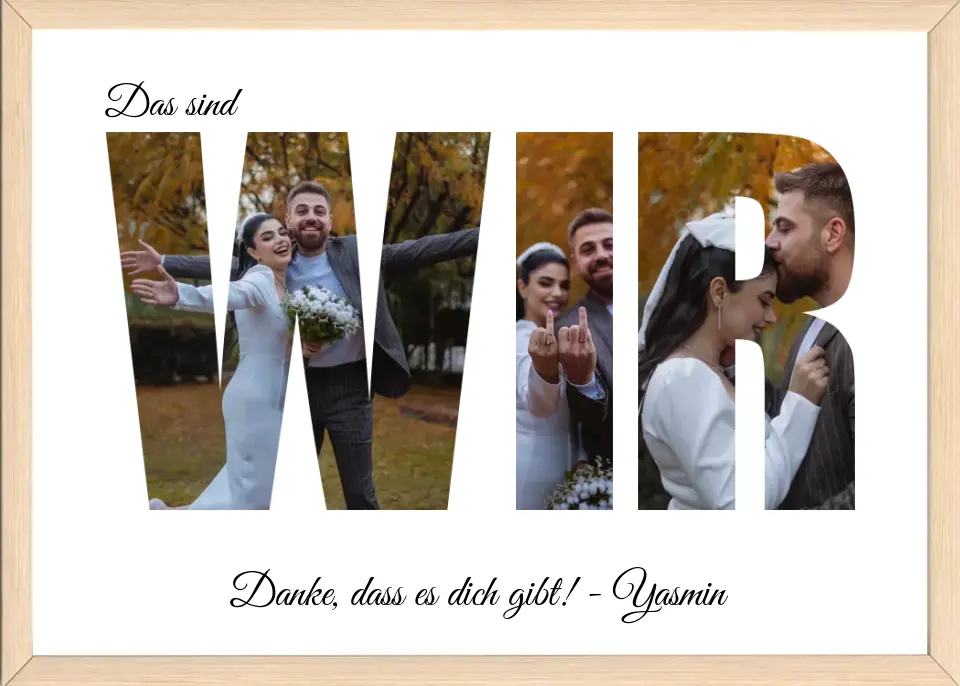 WIR - Fotoposter