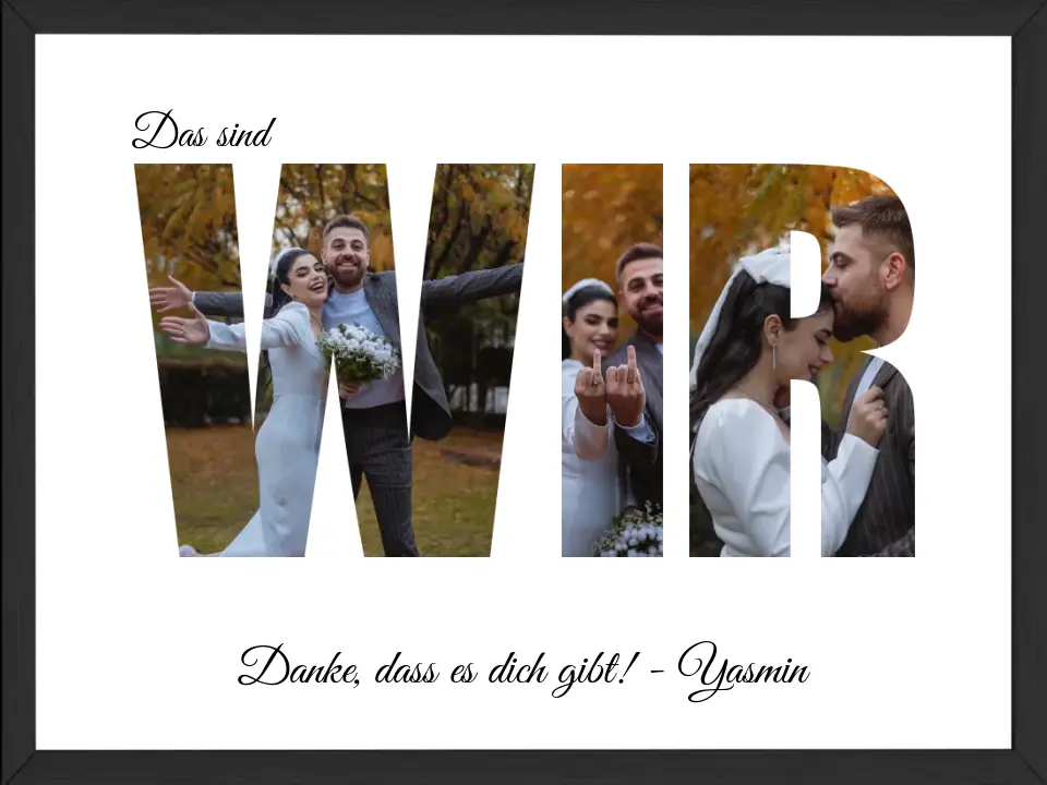 WIR - Fotoposter