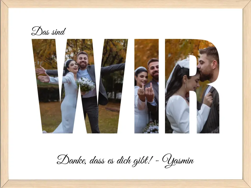 WIR - Fotoposter
