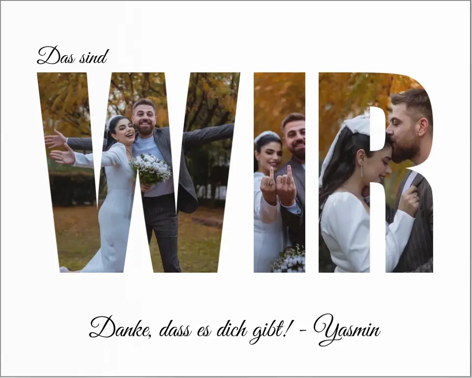 WIR - Fotoposter