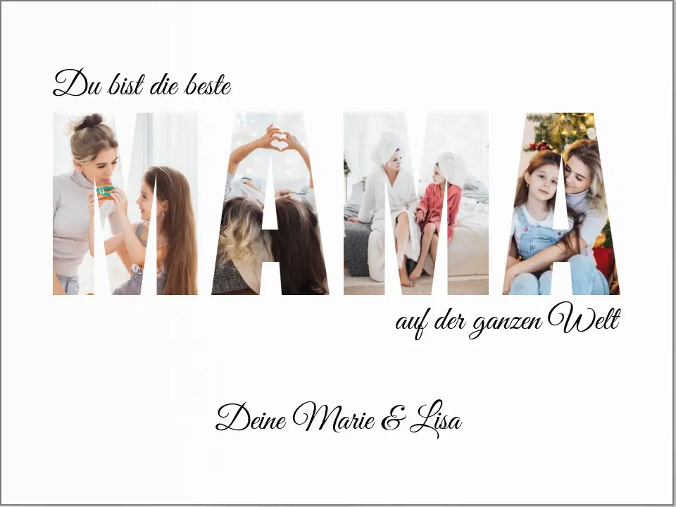 Mama - Fotoposter