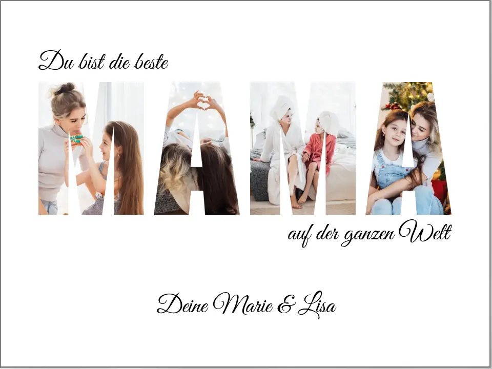 Mama - Fotoposter