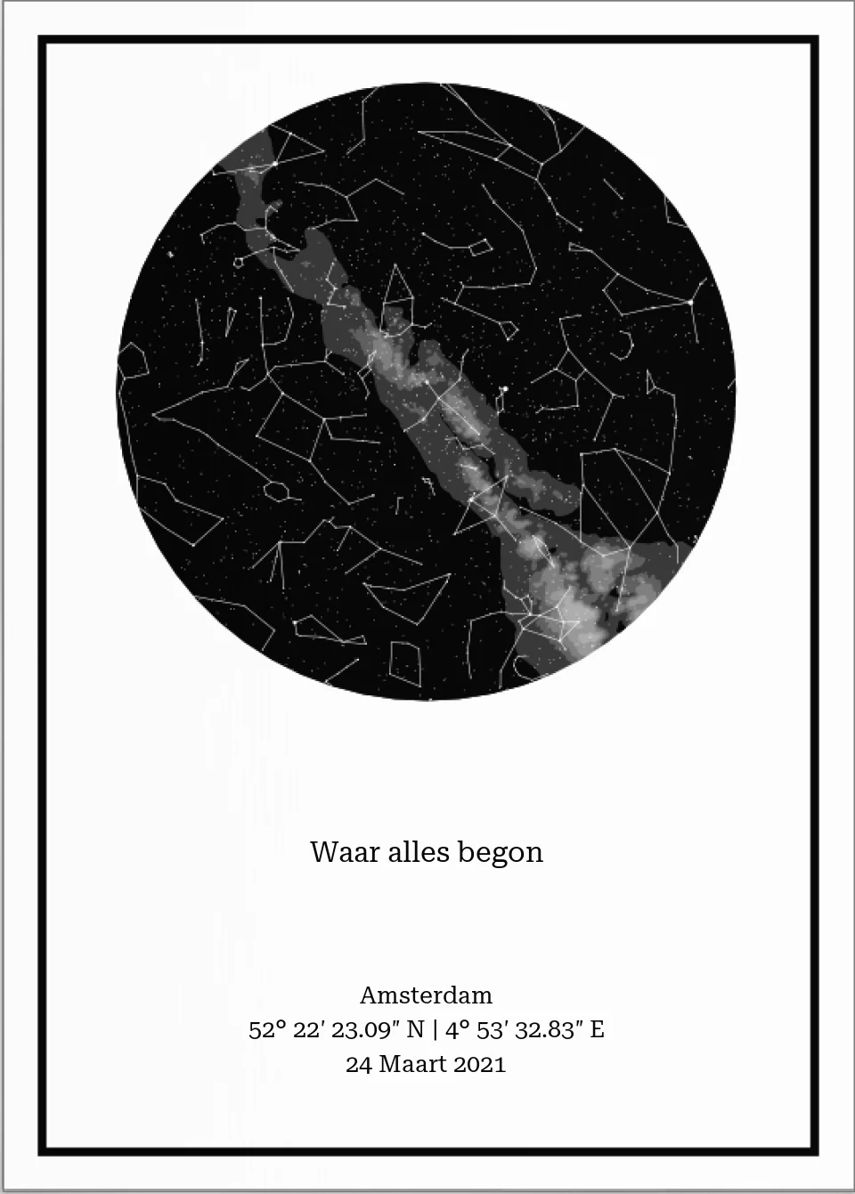 Sterrenhemel Poster